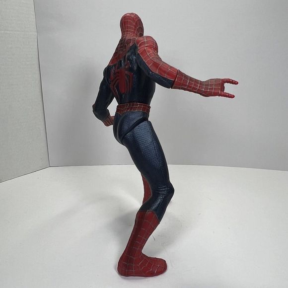 2002 Marvel SPIDER-MAN 12" Poseable  Action Figure Spiderman the Movie - Picture 8 of 11